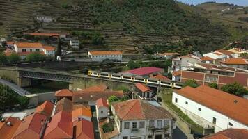 tren en Portugal hd video