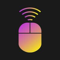 Wireless input device Vector Icon