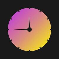 Wall Clock Vector Icon