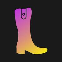 Long Boots Vector Icon