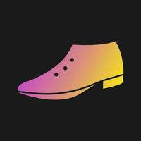 Formal Shoes Vector Icon