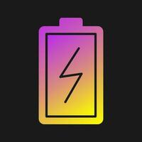 Charging Battery Vector Icon