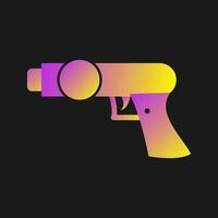 Space Gun Vector Icon