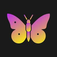 Butterfly Flying Vector Icon