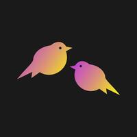 Little Birds Vector Icon