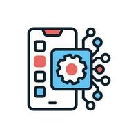 AI Applications icon in vector. Illustration vector