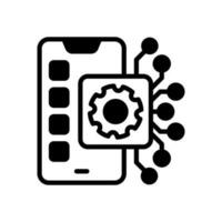 AI Applications icon in vector. Illustration vector