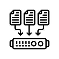 Data Collection icon in vector. Illustration vector