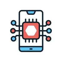 Smart Phone icon in vector. Illustration vector