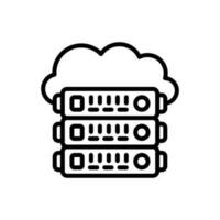 Cloud Computing icon in vector. Illustration vector