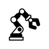 Robotic Arm icon in vector. Illustration vector