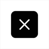 wrong in flat design style vector
