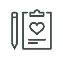 Insurance related icon outline and linear vector. vector