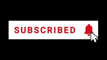 Social Media Subscribe Button Template video