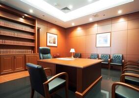 indoor or interior business office with photo