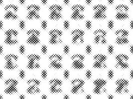 Elegant Monochrome Dot Texture Pattern vector