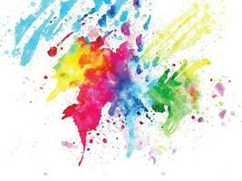 Dynamic Color Splash Background vector