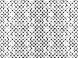 Black and White Halftone Grid. Modern Minimalist Geometric Pattern vector