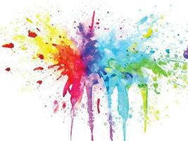 Dynamic Color Splash Background vector