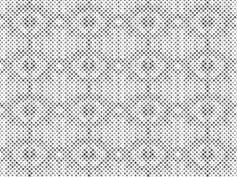 Black and White Halftone Grid. Modern Minimalist Geometric Pattern vector