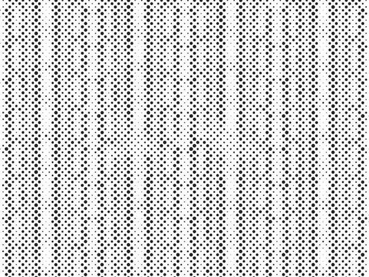 Black and White Halftone Grid. Modern Minimalist Geometric Pattern