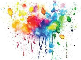 Dynamic Color Splash Background vector