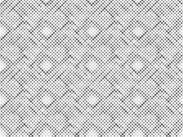 Black and White Halftone Grid. Modern Minimalist Geometric Pattern vector