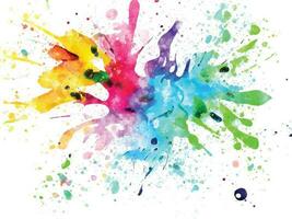 Dynamic Color Splash Background vector