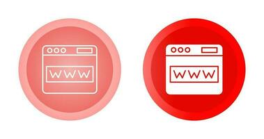 website Vector Icon