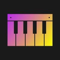 Piano Vector Icon