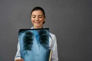 doctor radiologist x-rays research professional photo