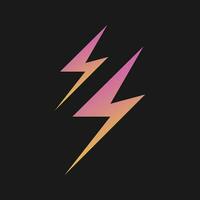 Lightning Vector Icon