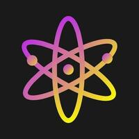 Atomic Structure Vector Icon