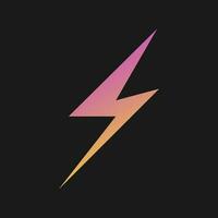 Lightening Vector Icon