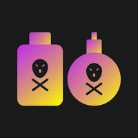 Poisonous Chemicals Vector Icon