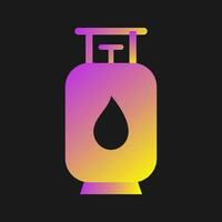 Gas Cylinder Vector Icon