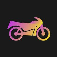 icono de vector de bicicleta