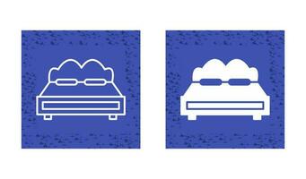 Double Bed Vector Icon