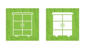 Shelves Cabinet Vector Icon