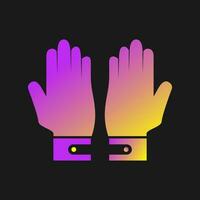 Gloves Vector Icon