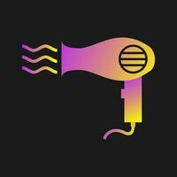 Hair dryer Vector Icon