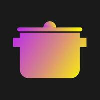 Cooking Pot Vector Icon