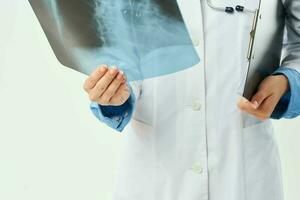 doctor in white coat ilyinovka snapshot hospital health examination professional photo