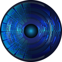 Modern Technology Eye Cybersecurity Crop-out png