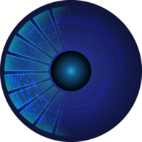 Modern Technology Eye Cybersecurity Crop-out png