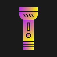 Flashlight Vector Icon