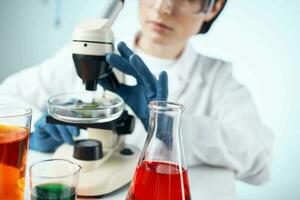 technology research laboratory microbiology science photo