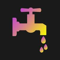 Water Tap Vector Icon