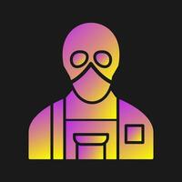 Gas Mask Vector Icon