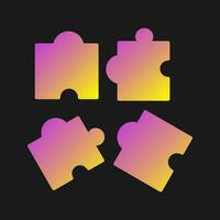 Puzzle Vector Icon